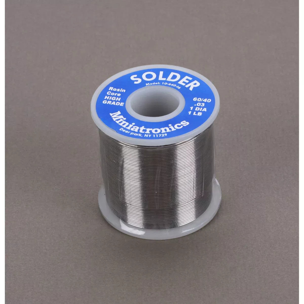 1 lb Rosin Core Solder 60/40 MNT1064016