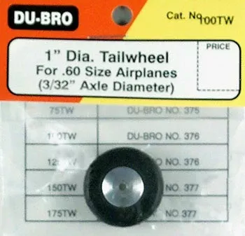 1" Tail Wheel DUB100TW