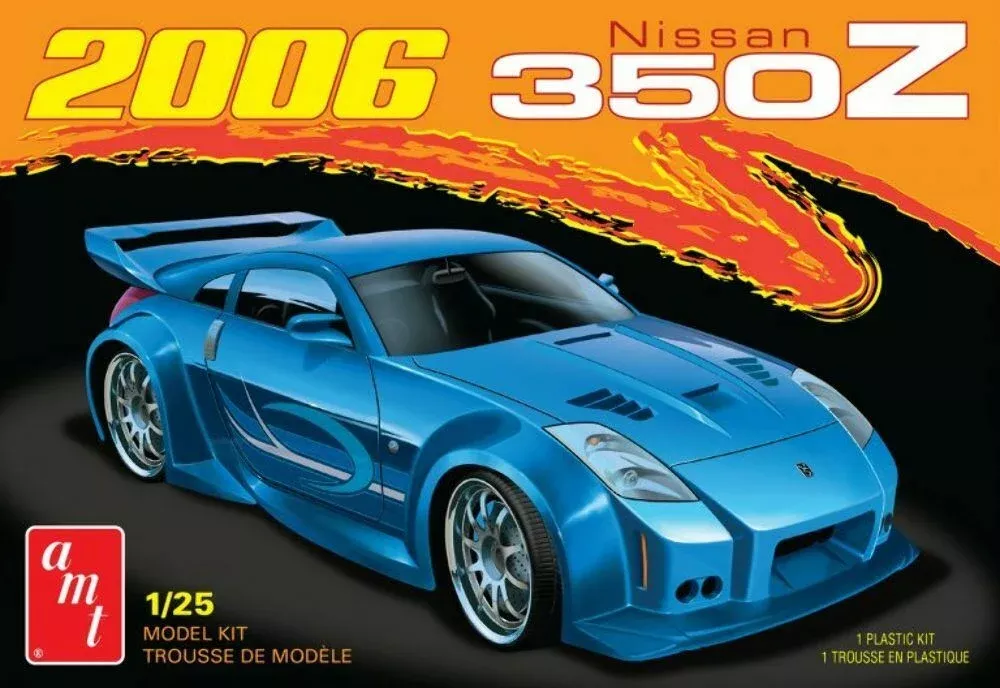 2006 Nissan 350Z (1/25 Scale) Plastic Vehicle Model Kit AMT1220M