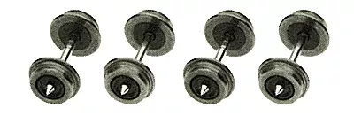 33" Blackened Metal Wheels -- pkg(12)