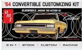 '64 Olds Convertible Customizing Kit(1/25 Scale) Plastic Vehicle Model Kit AMT1200