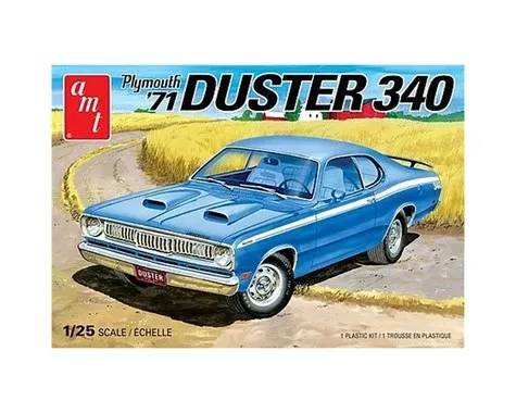 '71 Plymouth Duster 340 (1/25 Scale) Plastic Vehicle Model Kit AMT1118
