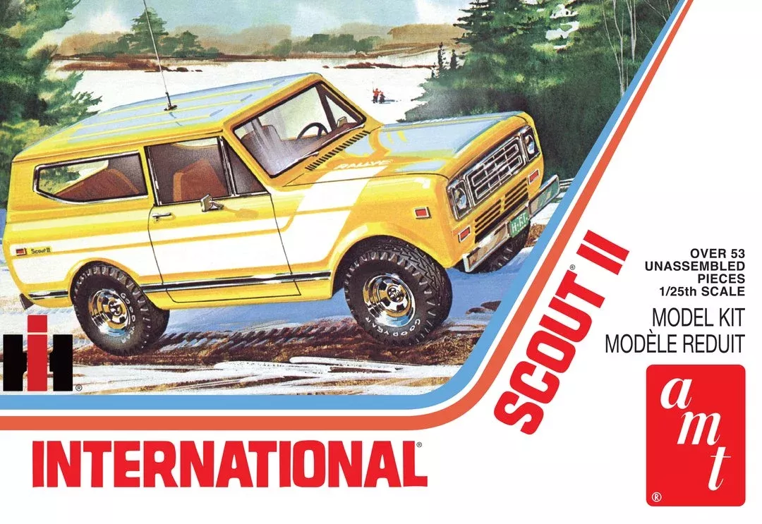 '77 International Scout II (1/25 Scale) Plastic Vehicle Model Kit AMT1248