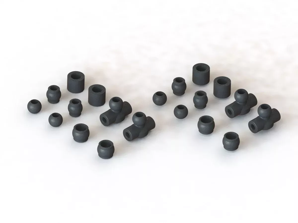 ARRMA AR330483 Composite BallSet for 6S Vehicles