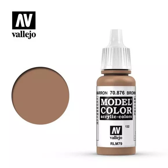 Brown Sand (#132) Model Color Acrylic Paint 17mL