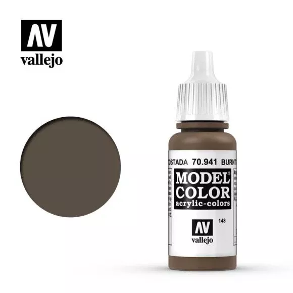 Burnt Umber (#148) Model Color Acrylic Paint 17mL