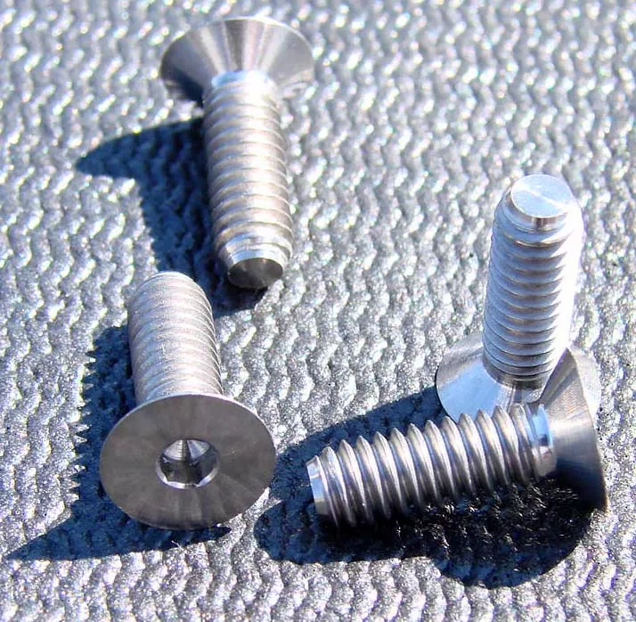 CRC 12393 Titanium 8-32 Front End Screws