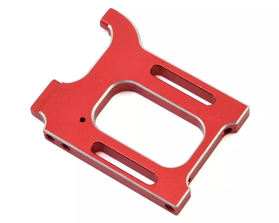 CRC 3440 Red Anodized Aluminum Slider Motor Plate (Tall Tire)