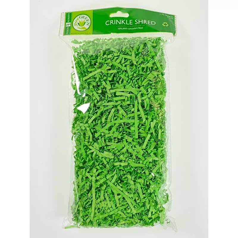 Crinkle Shredded Paper - Lime