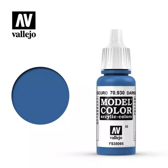 Dark Blue (#53) Model Color Acrylic Paint 17mL