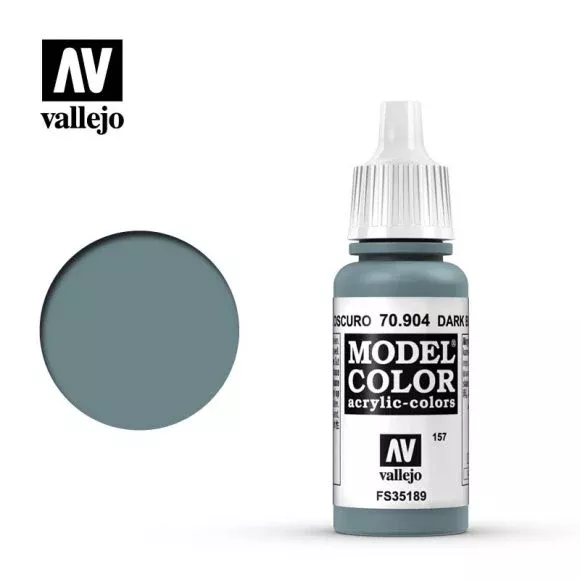 Dark Blue Grey (#164) Model Color Acrylic Paint 17mL