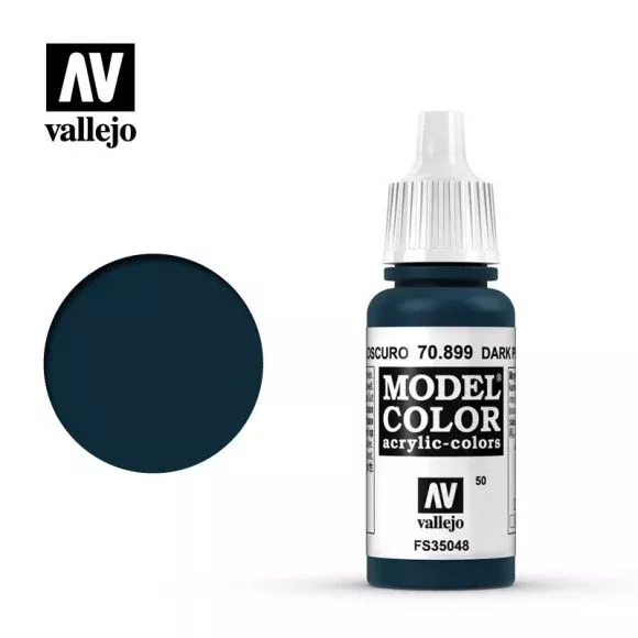 Dark Prussian Blue (#50) Model Color Acrylic Paint 17mL