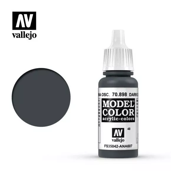 Dark Sea Blue (#48) Model Color Acrylic Paint 17mL