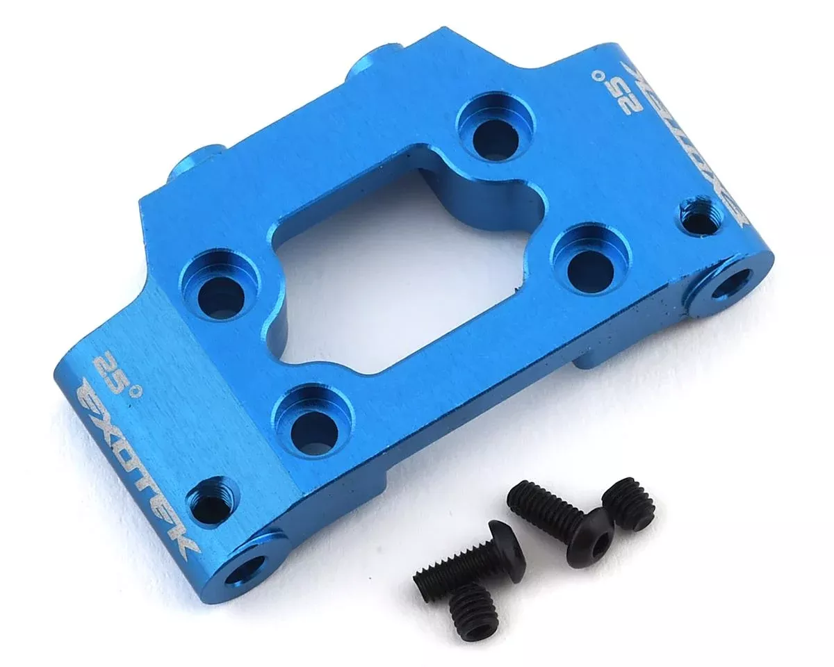 Exotek 1941 Blue Aluminum Front Bulkhead for DR10 Drag Car