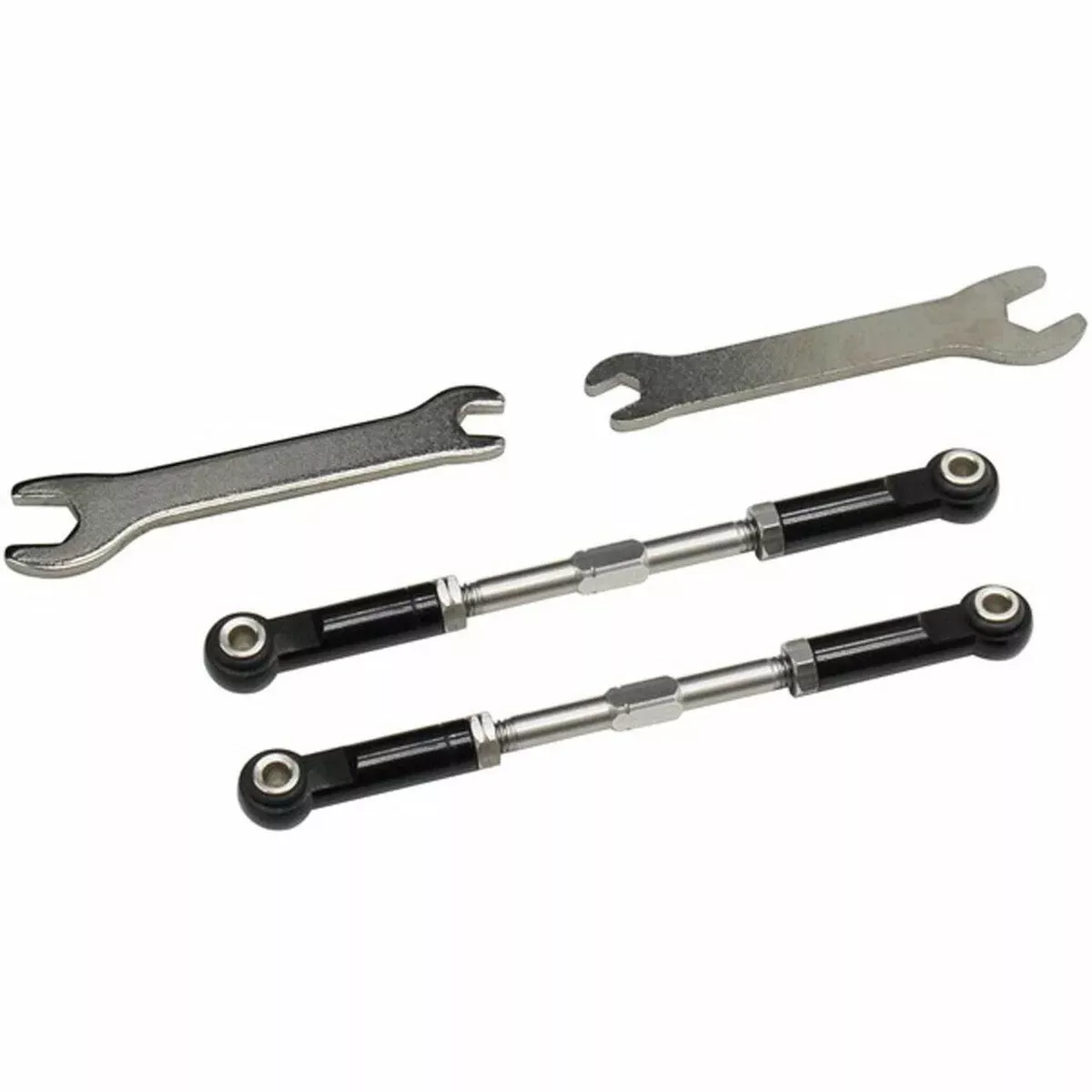 Hot Racing HRATTX5401 Black Aluminum Front Turnbuckles for Losi 22S
