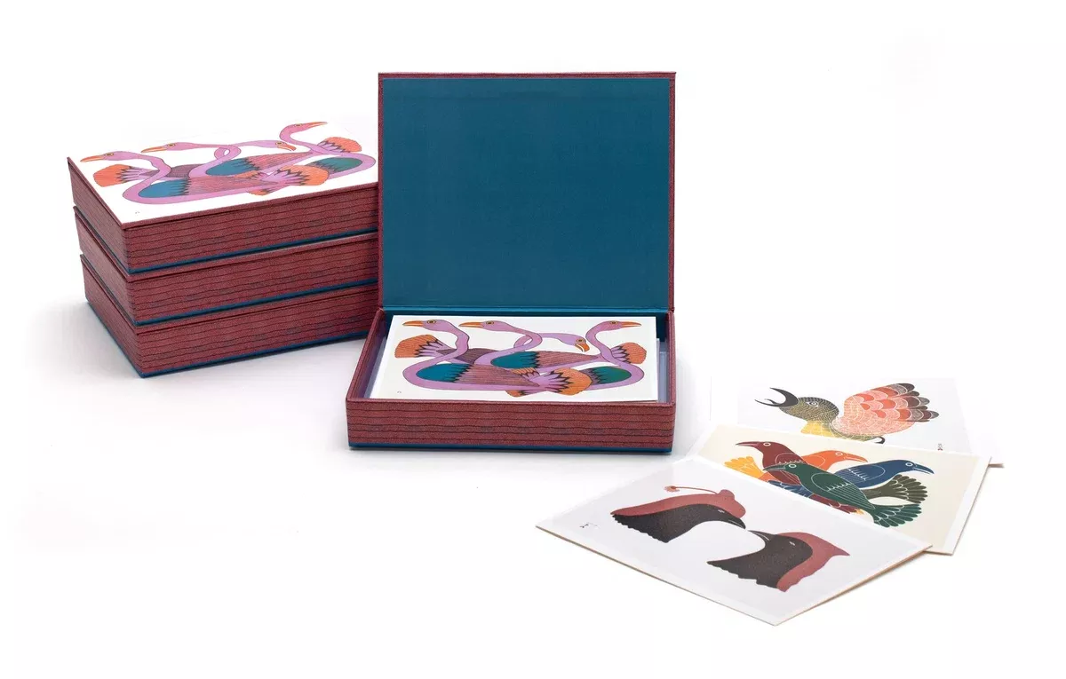 Inuit Art Kinngait Keepsake Box Assorted Note Cards