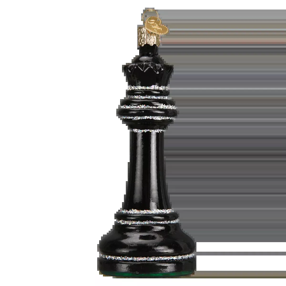 Old World Christmas Chess Piece - Black Queen