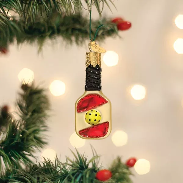 Old World Christmas Mini Gumdrops Pickleball Paddle Ornament