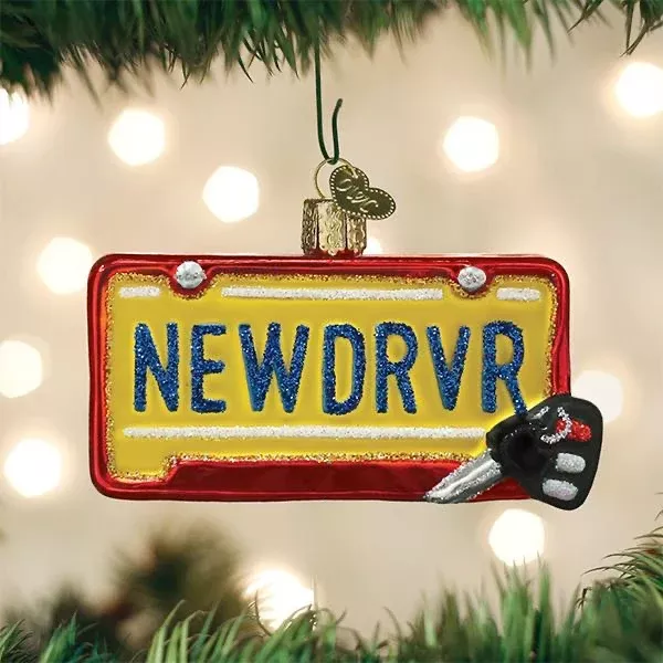 Old World Christmas New Driver Ornament