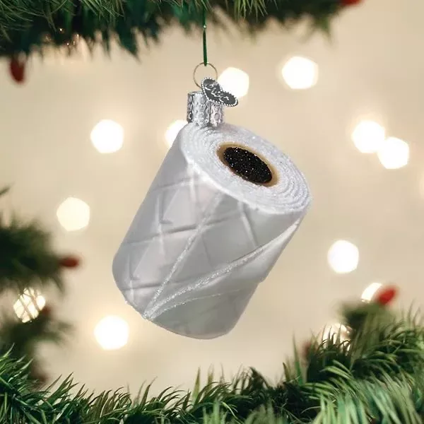 Old World Christmas - Toilet Paper Ornament