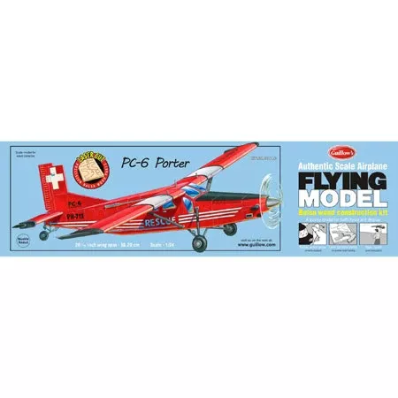 PC-6 Porter Laser Cut GUI304LC