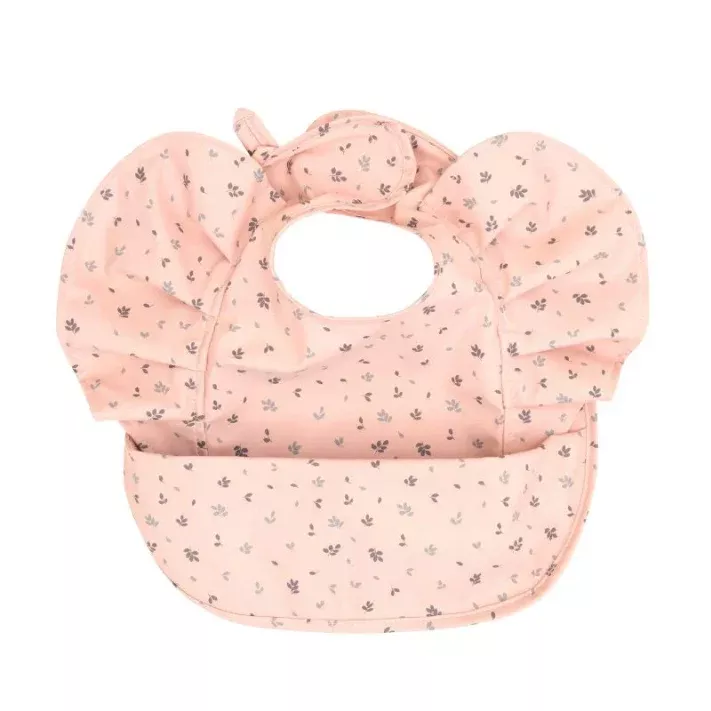 Recycled Frill Bib - Leaves
