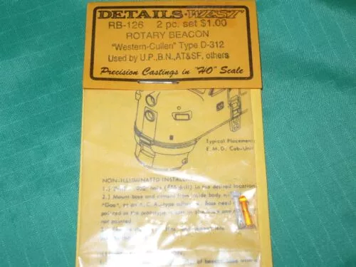 Rotary Beacon with Cored Lens -- "Western-Cullen" Type D-312
