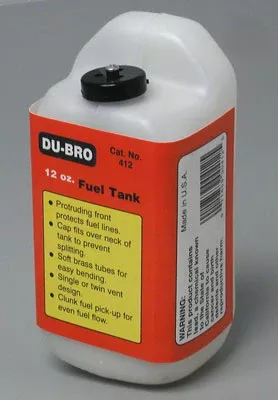 S12 Square Fuel Tank 12 oz DUB412