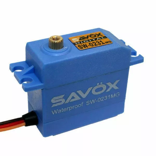 Savox Waterproof Standard Digital Servo 6V 208Oz SAVSW0231MGP