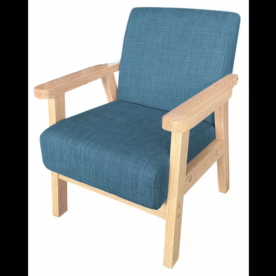 Stockholm Spaces Children's Armchair - Blue