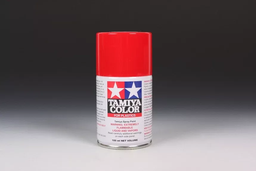 Tamiya Color For Plastics TS-8 Italian Red 100mL Spray Paint Can TAM85008
