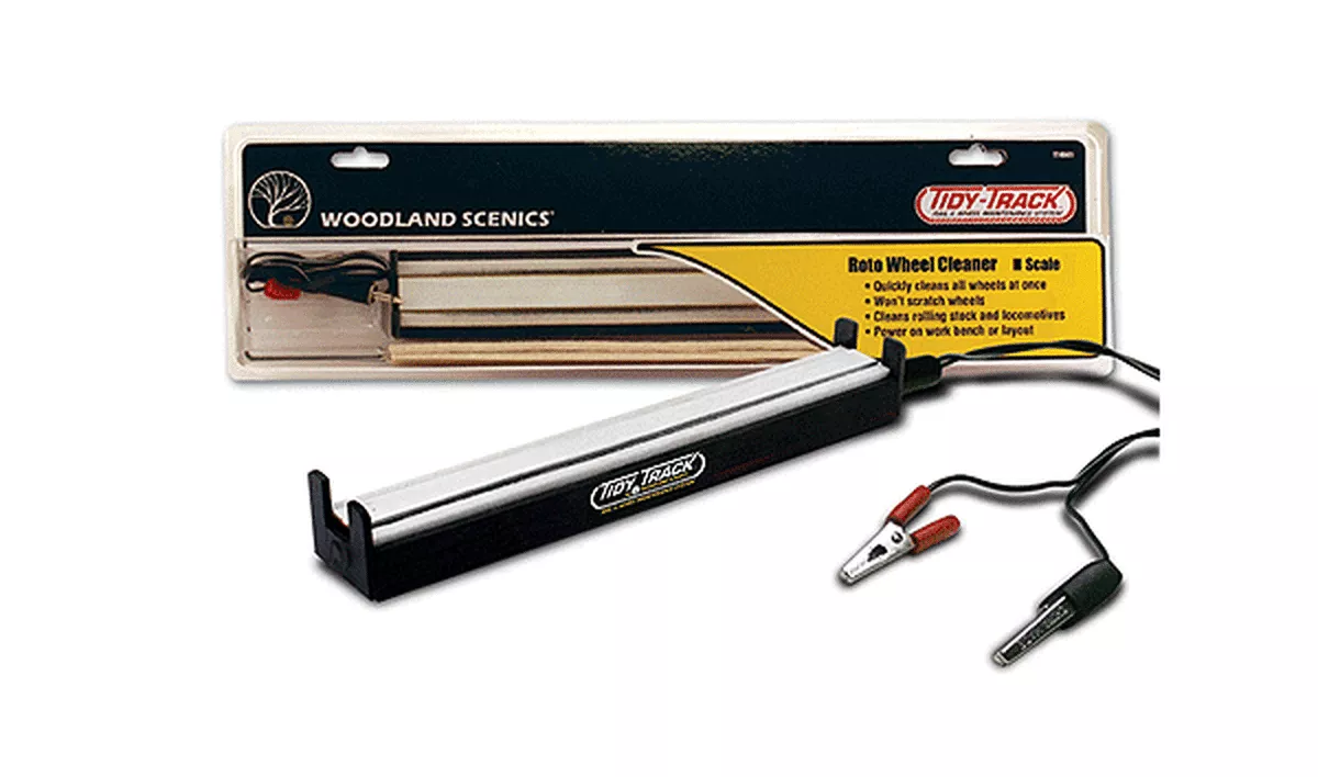 Tidy Track Roto Wheel Cleaner With Replacement Pads (N Scale) WOOTT4560