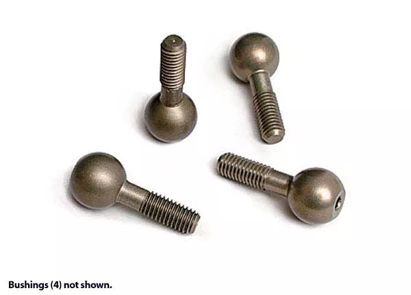 Traxxas 4933X Hard Anodized Aluminum Pivot Balls and Pivot Ball Caps