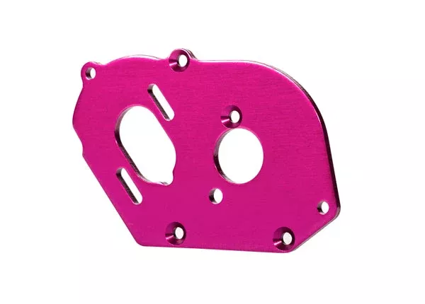 Traxxas 9490P Pink Aluminum 4mm Thick Motor Plate for Drag Slash