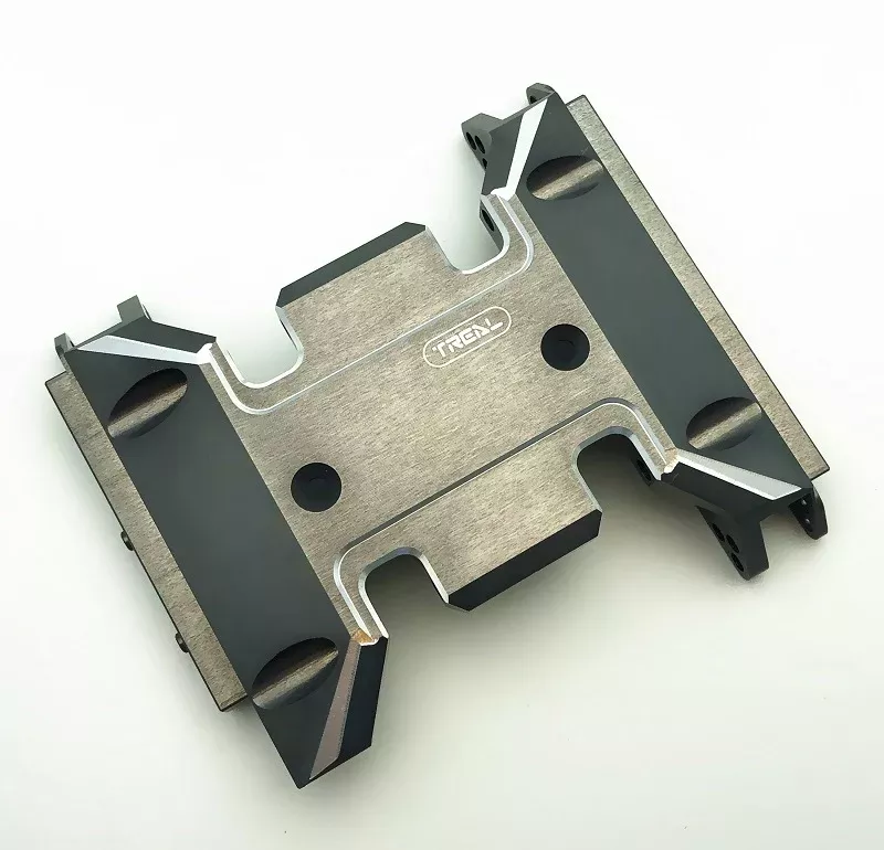 Treal Hobby (X002IT5V6F) Gray Aluminum Skid Plate for SXC10iii