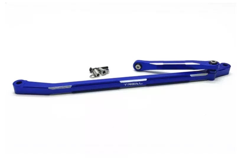 Treal Hobby X002X1FZIR Blue Aluminum Steering Linkage for LMT