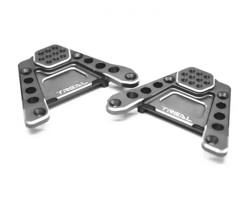 Treal Hobby (X0032AMT4L) Titanium Aluminum Rear Shock Towers for SCX6