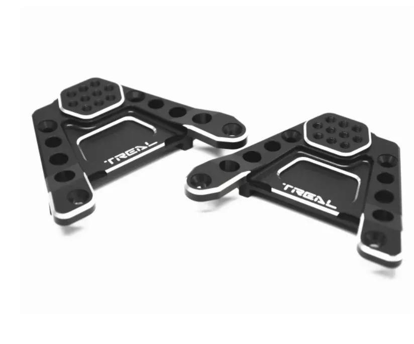 Treal Hobby (X0032MTQGN) Black Aluminum Rear Shock Towers for SCX6