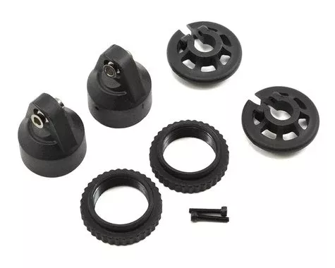 X-Maxx GTX Shock Cap, Spring Collar & Adjuster Nut