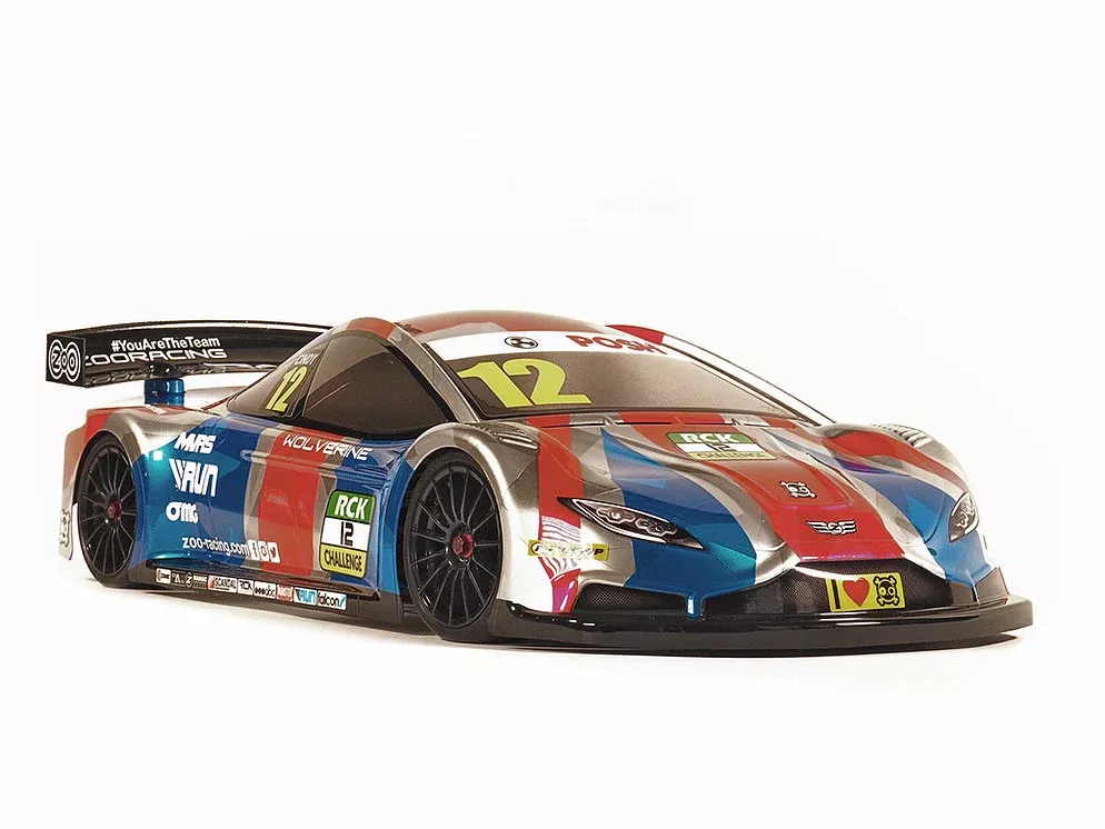 ZooRacing Wolverine .07 Lightweight Clear Body 190mm Touring Car