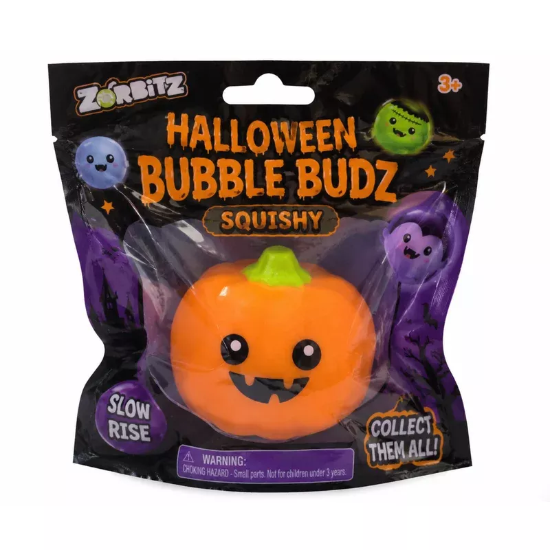 zorbitz halloween bubble budz squishy (1 chosen at random)