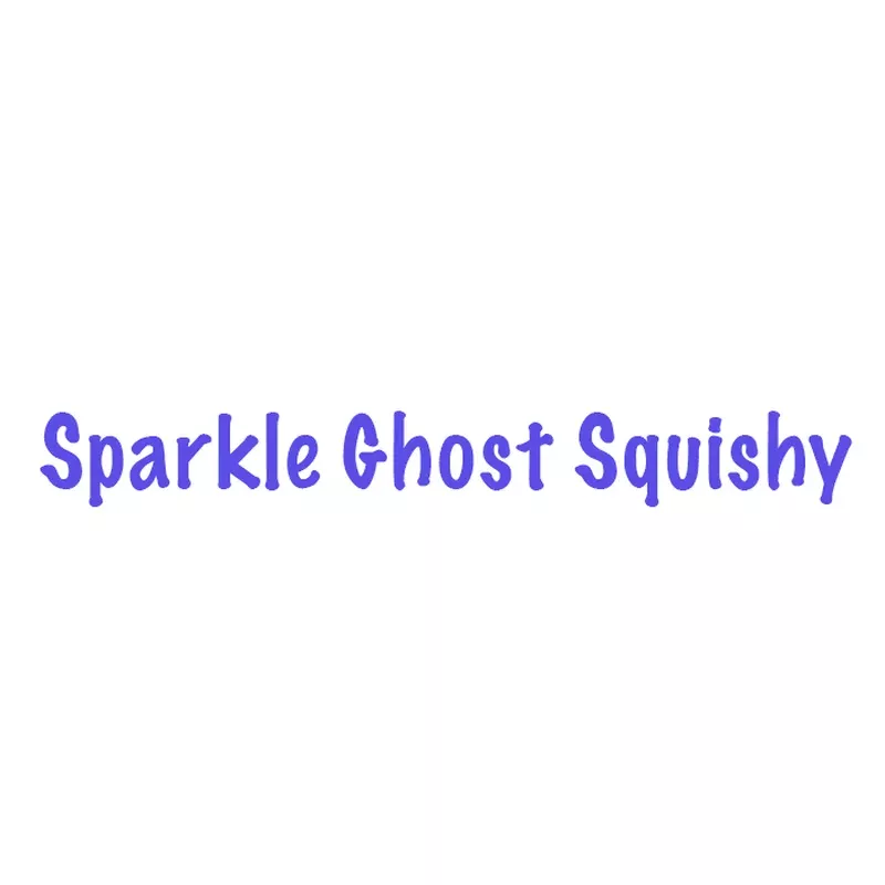 zorbitz sparkle ghost squishy (1 chosen at random)