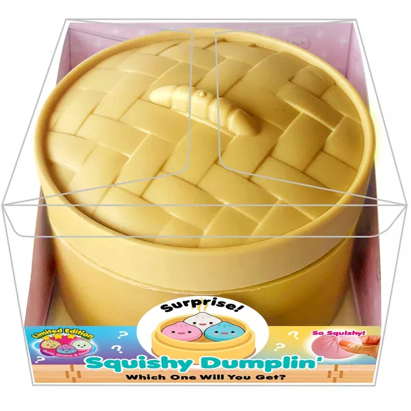 zorbitz surprise squishy dumplin’ with babies (1 squishy colors may vary)