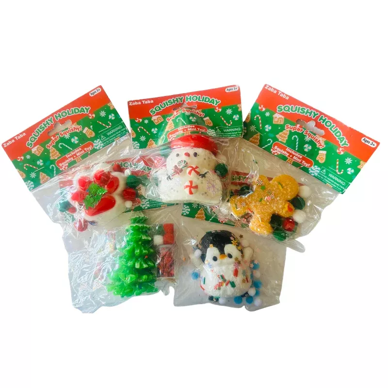 zorbitz zaba taba super holiday squishy (1 chosen at random)
